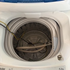 ★ハイアール Haier★全自動洗濯機★JW-K42K★4.2kg ステンレス槽2017年製の画像