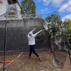 野球・テニス・サッカーetc 練習ネットゲージの画像