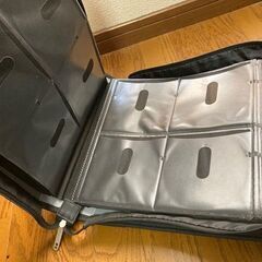 CD/DVD WALLET★DVD CD ケース バック キャリングケース ファスナー付 240枚収納の画像