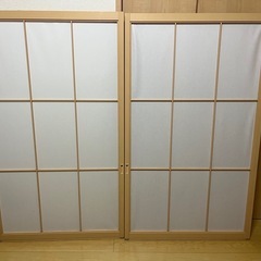 障子2枚組
