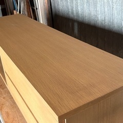 ☆無印良品 AVボード 幅150cm　オーク材の画像