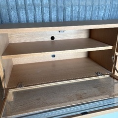☆無印良品 AVボード 幅150cm　オーク材の画像