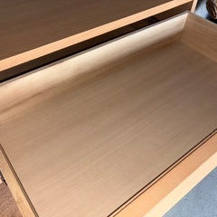 ☆無印良品 AVボード 幅150cm　オーク材の画像