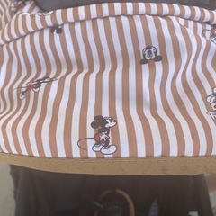 ミッキー柄ベビーカーの画像