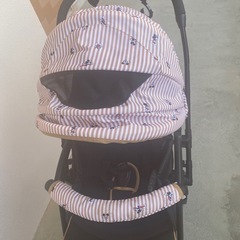 ミッキー柄ベビーカーの画像