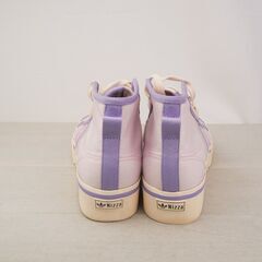 美品 adidas スニーカー NIZZA PLATFORM MID 24.5cm　厚底スニーカーの画像