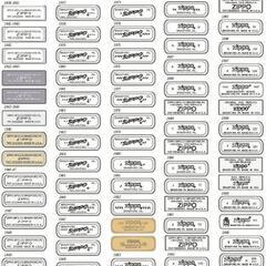 お宝 希少 高価 蔵出し ZIPPO ジッポー オイルライター 1936年〜 ヴィンテージ レプリカ？クロムハーツ風 百合紋章柄 デザイン 中古の画像