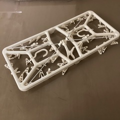 洗濯ハンガー掛けの画像