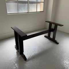 木材　ダイニングテーブル 大の画像