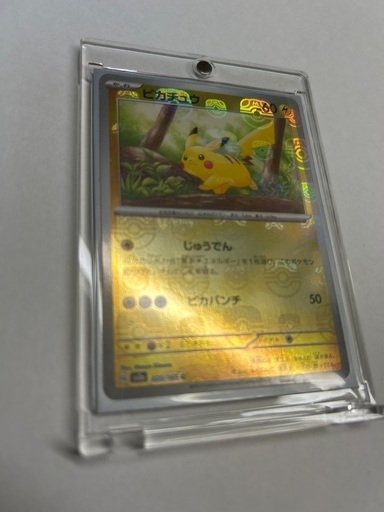 ピカチュウ　マスターボールミラー