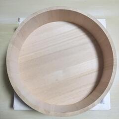 🍣新品未使用の天然木寿司飯台30cm+おまけ付きの画像