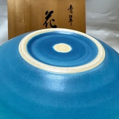 橘吉（たち吉）青翠　花瓶の画像