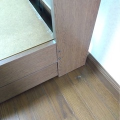 （シングルベッド×2）ツインベッドフレーム、マットレスの画像