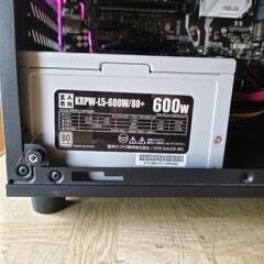 ゲーミングPC フルセット デスクトップ パソコンの画像