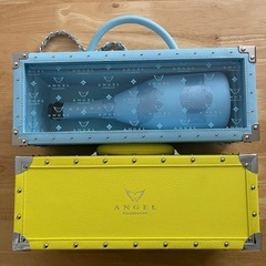 エンジェル　シャンパン　空瓶　空箱の画像