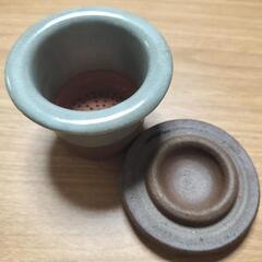 焼き物　茶こし？？の画像