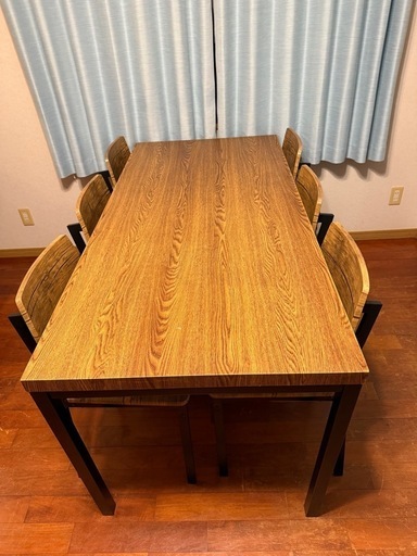 お値下げダイニングテーブルセット6人掛け (引越し大忙し) てだこ浦西