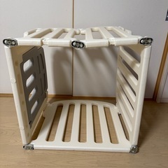 大阪熊 ベビーサークル  折り畳み 扉付き 高さ60cm  2カラー ベビーゲートの画像