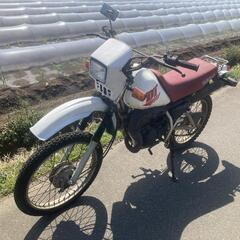 YAMAHA DT50 17W エンジン実働 ベース車両の画像
