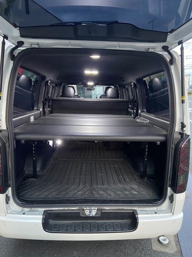 ハイエース200系　ベッドキット　標準S-GL スーパーソフトレザー45mm