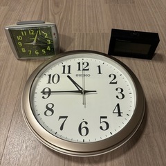 掛け時計、置き時計