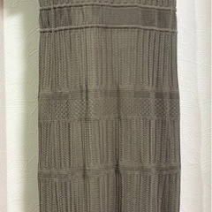 GU 2WAYレーシーニットロングカーディガンの画像