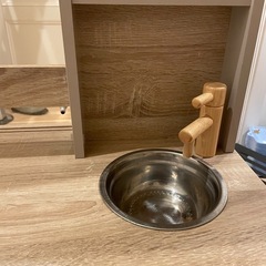 【リバーシブルで遊べるキッチンカフェ】おままごとキッチン の画像