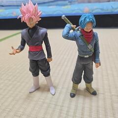 ドラゴンボール ブラック孫悟空とトランクス フィギュア