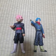 ドラゴンボール ブラック孫悟空とトランクス フィギュアの画像