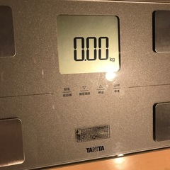 【TANITA】デジタル体重計の画像
