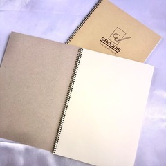 クッキー帳　スケッチブック　A4サイズ　2冊の画像