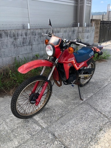 スズキTS50 ハスラー書類付レストアベース車 (エヌスタイル) 六十谷の