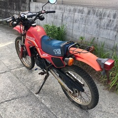 スズキ　TS50  ハスラー　書類付レストアベース車の画像