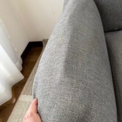 ソファー手放します。希望者には台車とカバーも一緒にご提供します。の画像