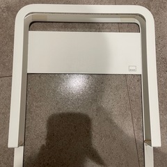 山崎実業(Yamazaki) マグネット 珪藻土バスマットスタンド ホワイトの画像