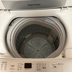 【決まりました】
お譲りします！洗濯機4.5Kgの画像