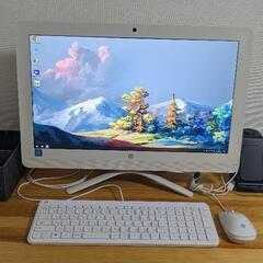 HP一体型パソコン 22-b210jp Office付きの画像
