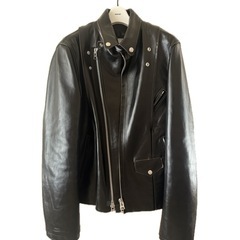 【最安】sacai 25AW レザージャケット ブラック 3 新品未使用 付属品完備 ランウェイ着用 の画像