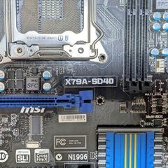 【ジャンク】MSI X79A-SD40 マザーボードの画像