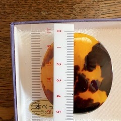べっ甲のブローチの画像