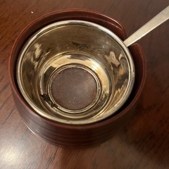 昭和レトロ　茶漉しの画像