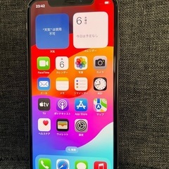 激安　iPhone XS 256GB シルバー　SIMフリーの画像