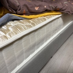 ダブルベッド販売中の画像