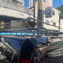 美品！安い！鉄製ルーフキャリア！作業車に♪の画像
