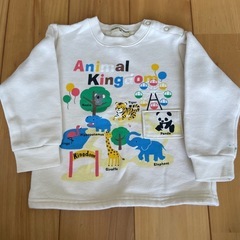 犬 恐竜 動物園トレーナー グレー/青 グリーン 95cm 男の子 まとめ売りの画像