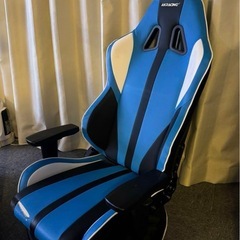 AKRacing ゲーミング 座椅子 ブルー 青 極坐(ぎょくざ...