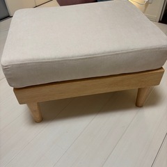 コーデュロイ　オットマン　スツールチェア　ソファ