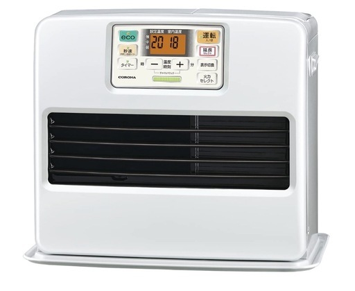 15畳コロナ 石油ファンヒーター FH-ST5721BY(W) パールホワイト