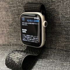 激安　Apple Watch 7 NIKEコラボ　45mm GPSモデルの画像