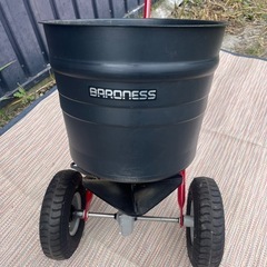 バロネス 焼砂・肥料手押し式散布機 MS25A スプレッダー　の画像